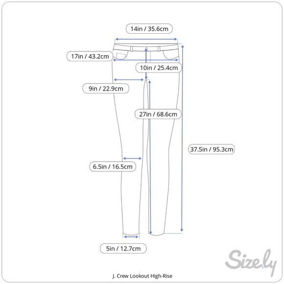 NWT Distressed Lookout High-Rise Jeans  29 || J. Crew - Picture 3 of 4